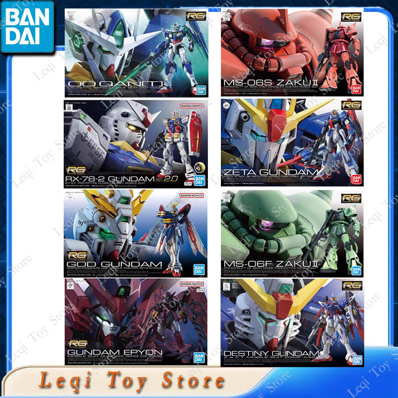 Bandai Gundam Hg - Bandai Original RG MS-06F-06S 00 QAN
