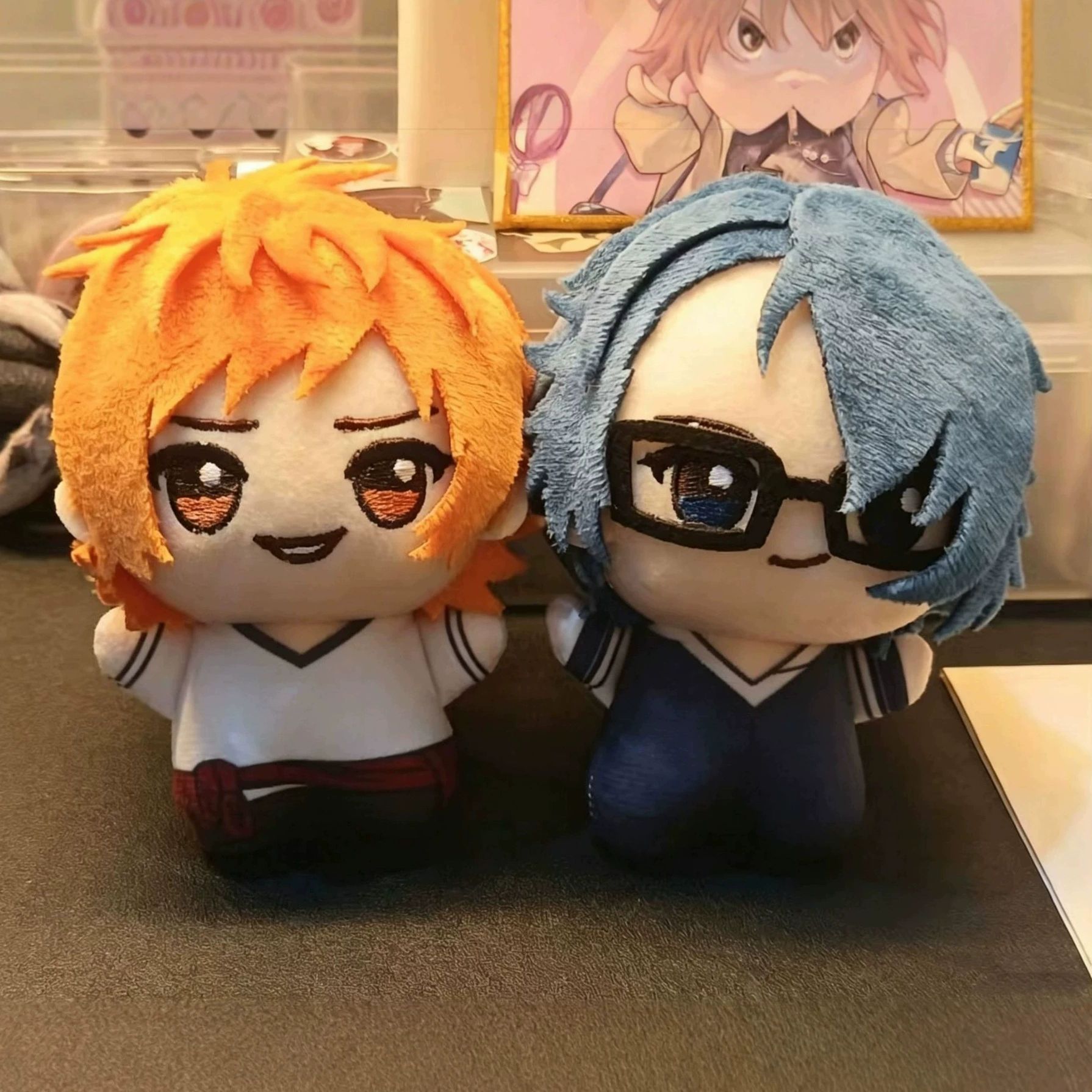 Prop De Cosplay - 10cm Fushimi Saruhiko Plushie Stuffed ‌Anime