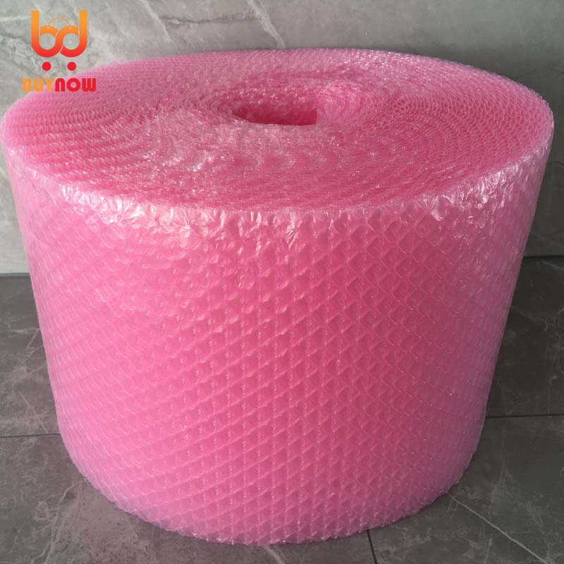 Craft Foam Roll - Pink Bubble Film Roll Bag Foam