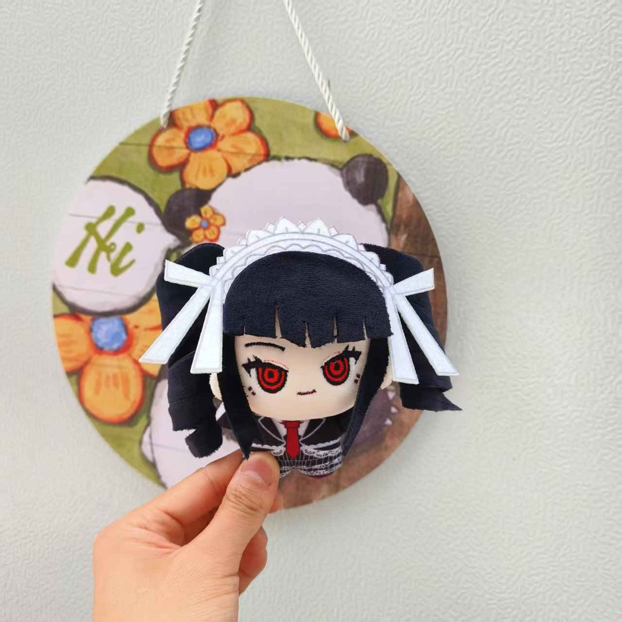 10cm Celestia Ludenberg Plushi - Prop De Cosplay ulasan dan harga