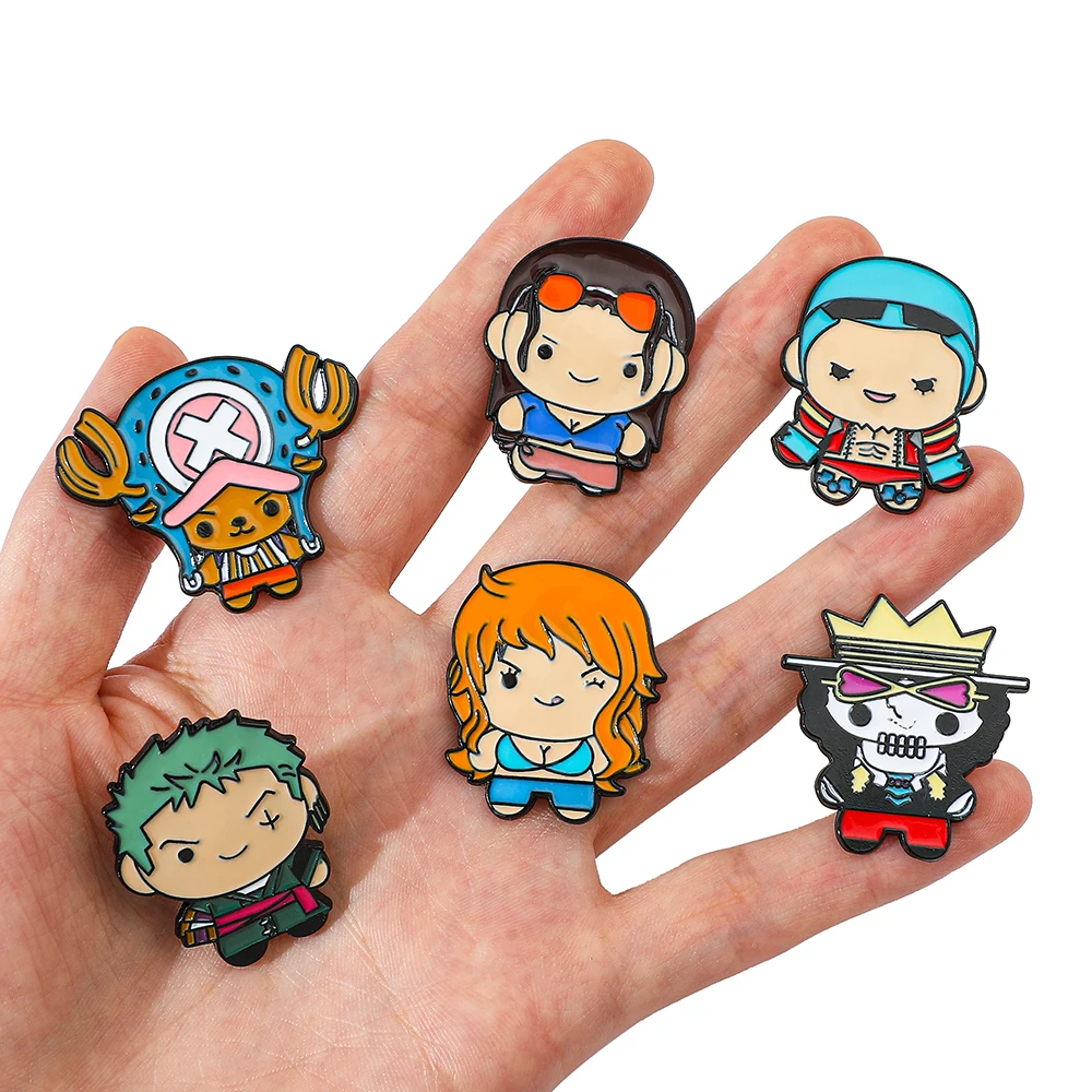9 Pcs Creative Cartoon Brooch  - Cosplay Prop Bag ulasan dan harga