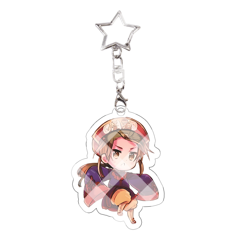 Hetalia Acrylic Keychain Kawai - Prop De Cosplay ulasan dan harga
