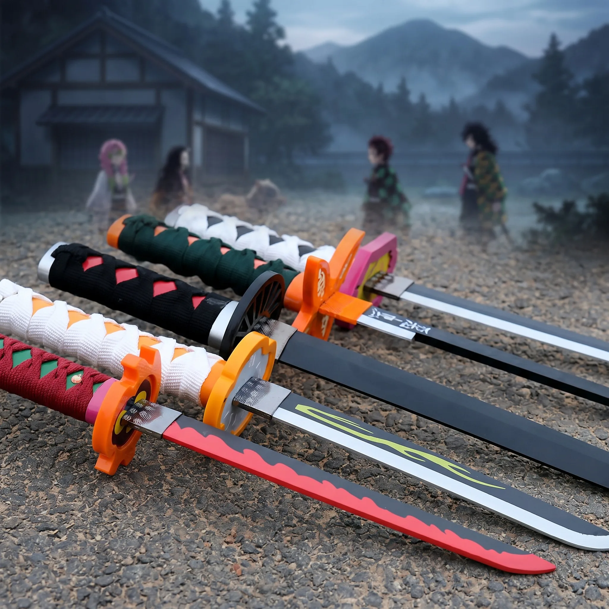 72 104cm Demon Slayer Katana T - Cosplay Prop Dagger ulasan dan harga