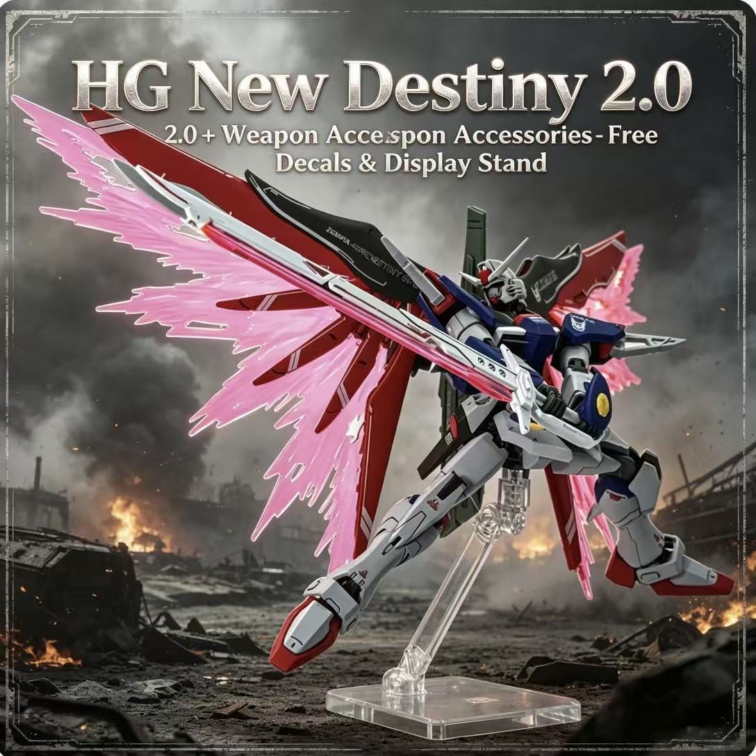 224 HG 1/144 Destiny Spec II F - Bandai Gundam Rg ulasan dan harga