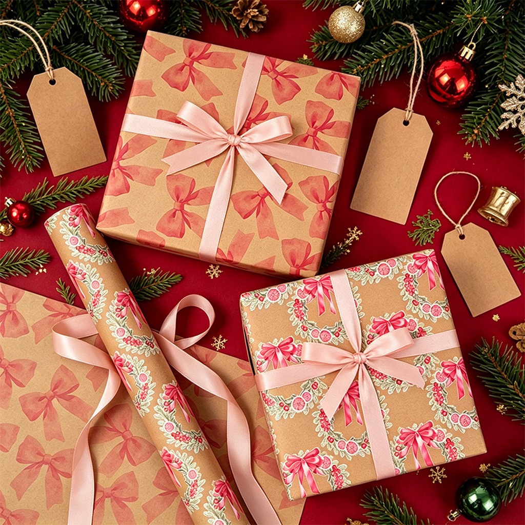 Vintage Christmas Craft Paper  - Craft Foam Roll ulasan dan harga