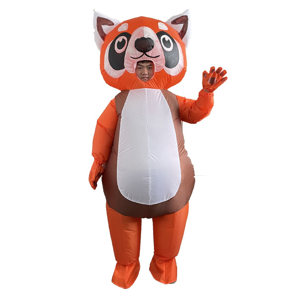 Orange Red Panda Inflatable Su - Cosplay Prop Business ulasan dan harga