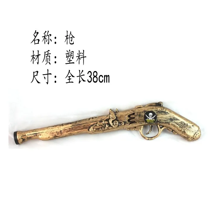 Men Pirate Captain Jack Cospla - Cosplay Prop Pistol ulasan dan harga