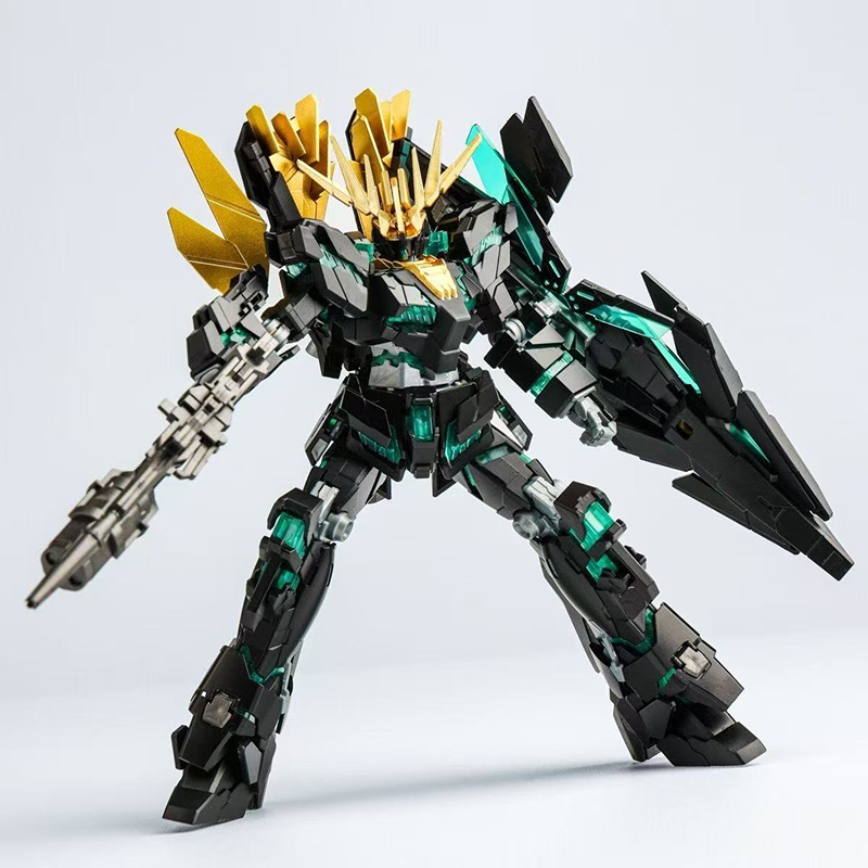HG 1/144 RX-0 Unicorn Banshee  - Bandai Gundam Rg ulasan dan harga