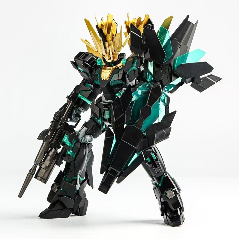 HG 1/144 RX-0 Unicorn Banshee  - Bandai Gundam Rg ulasan dan harga
